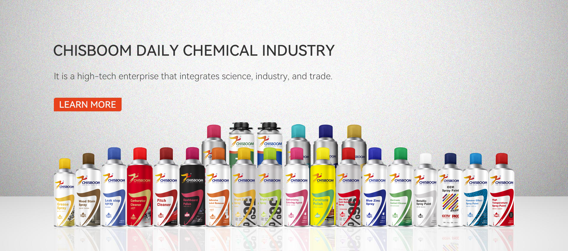 Bízzon az aeroszol spray -festékgyártó chisboom